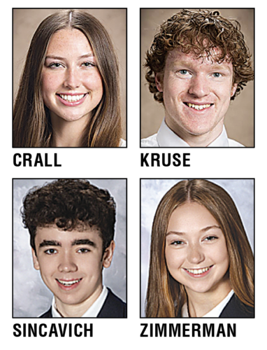 Wheeling Elks Announce December, January Students of the Month